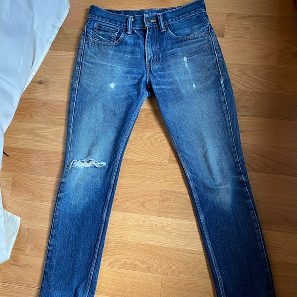 Vtg Levi’s 511 Broken In Straight Leg Jeans - Picture 5 of 8